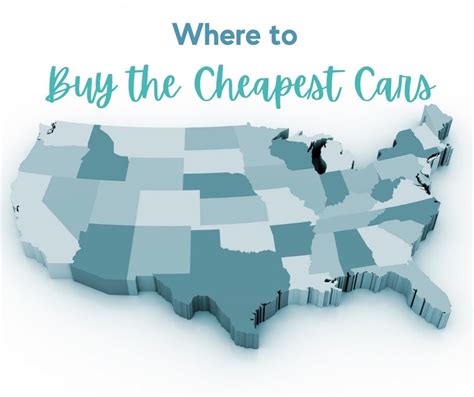 what state are cars cheapest to buy